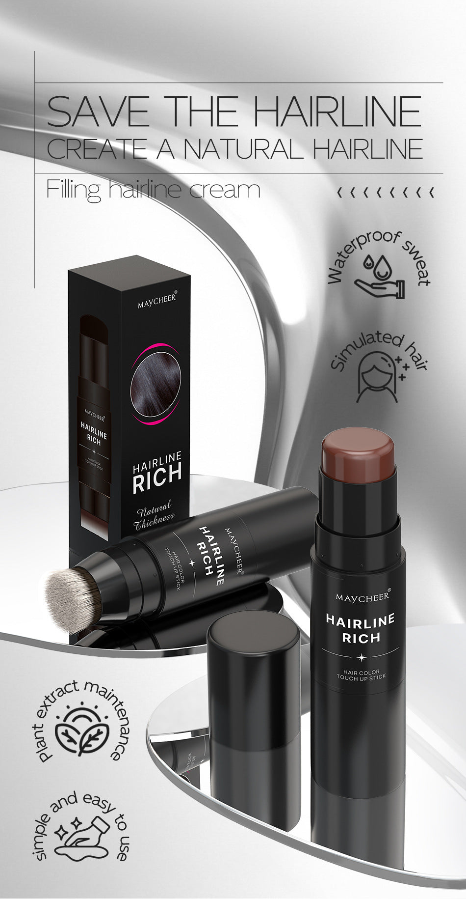 Crème pigmentante waterproof