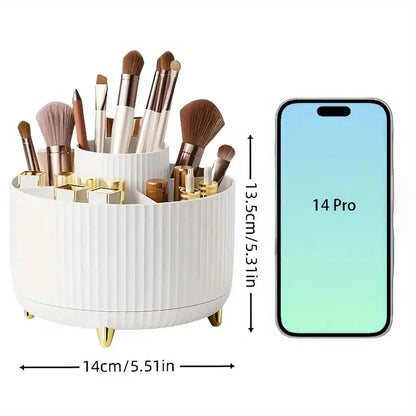 Boite à maquillage rotative 360°