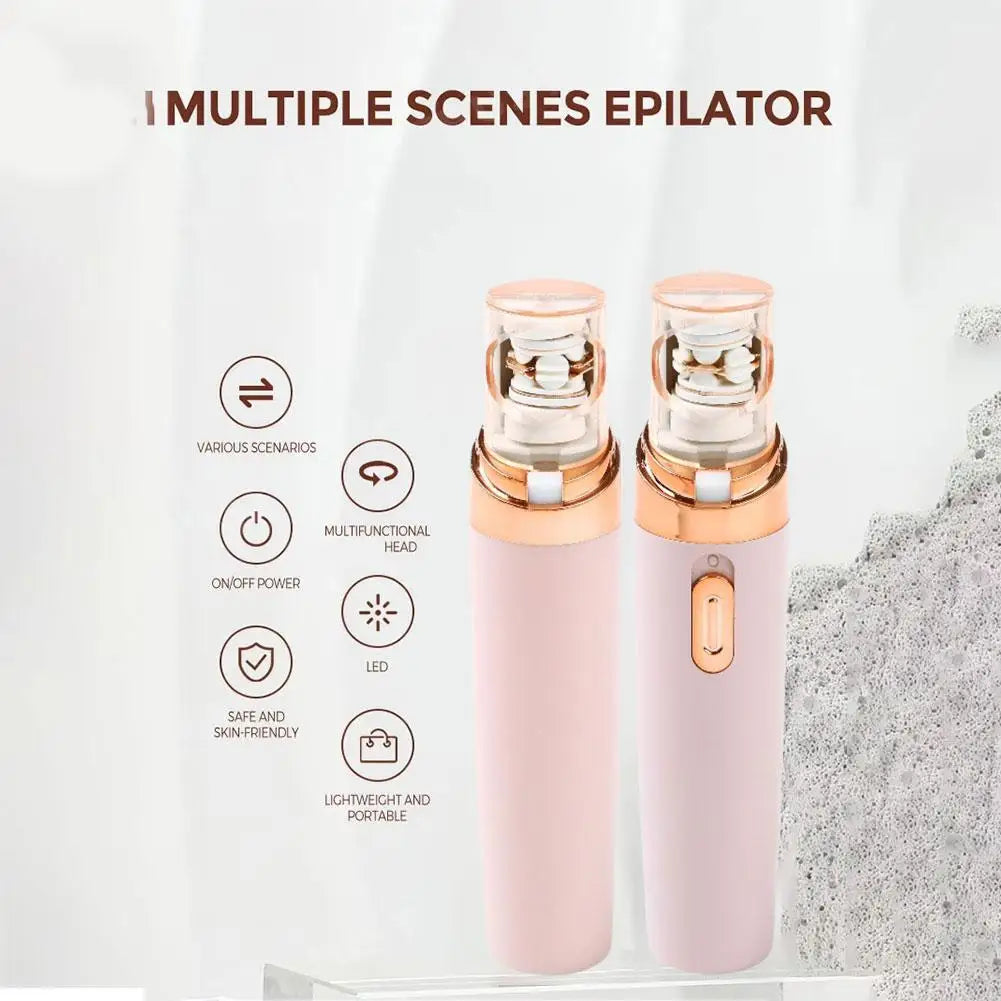 Épilateur rechargeable USB faciale et corps