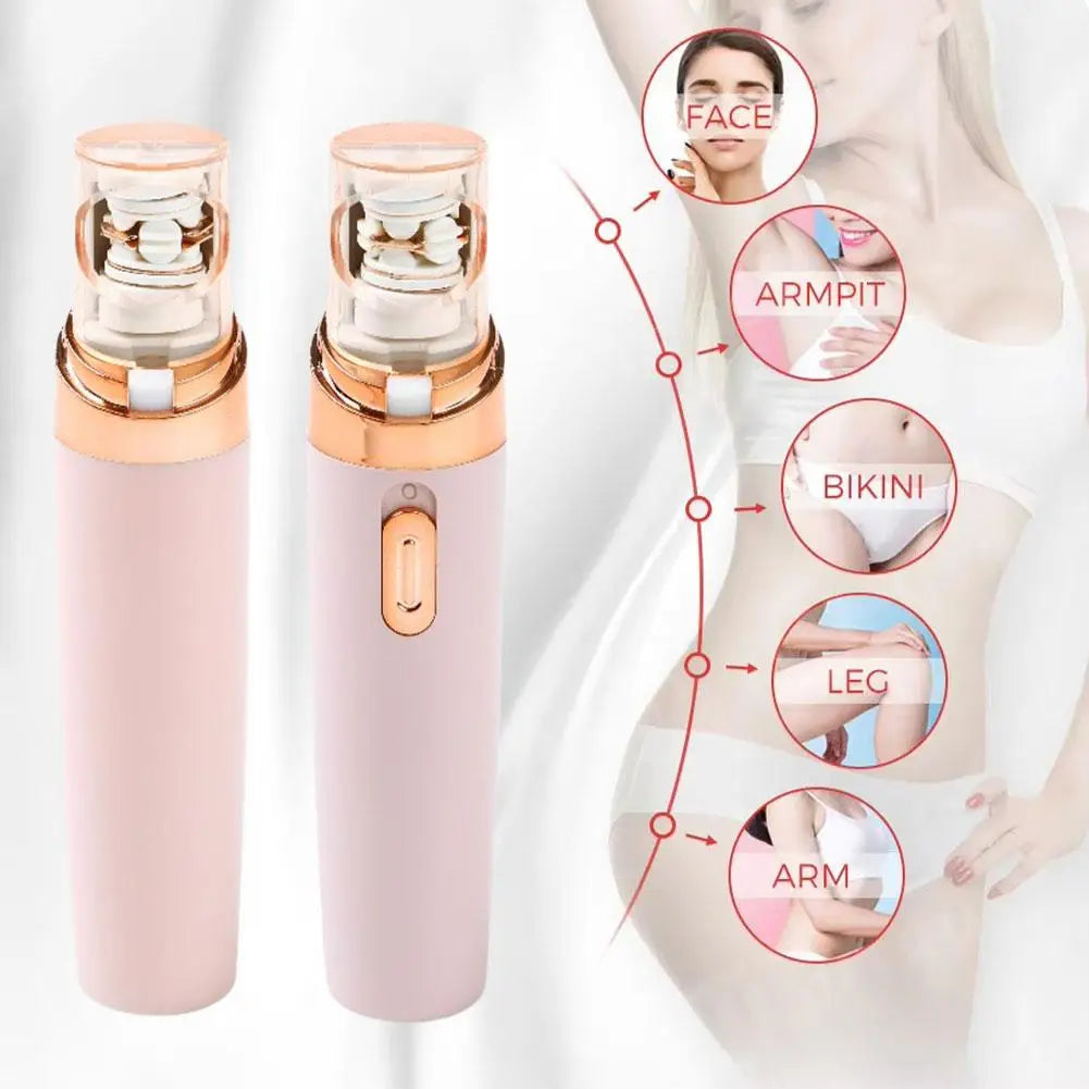Épilateur rechargeable USB faciale et corps