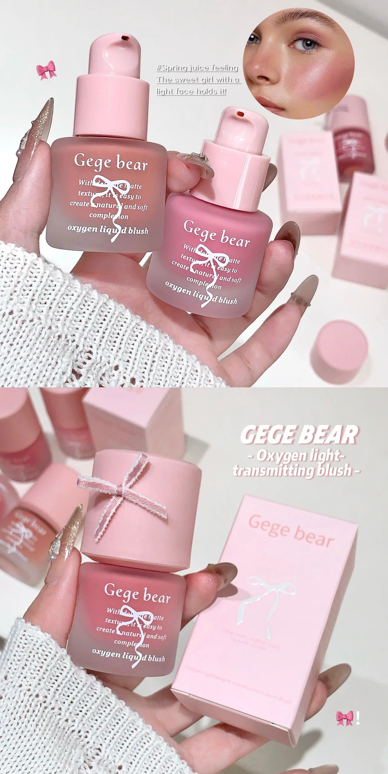 Blush liquide