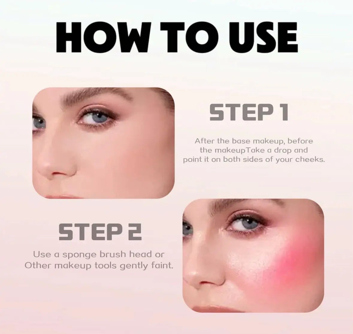 Blush liquide