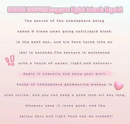 Blush liquide